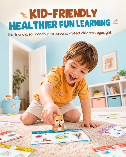 SquiSays™ Snowman Talking Flash Cards