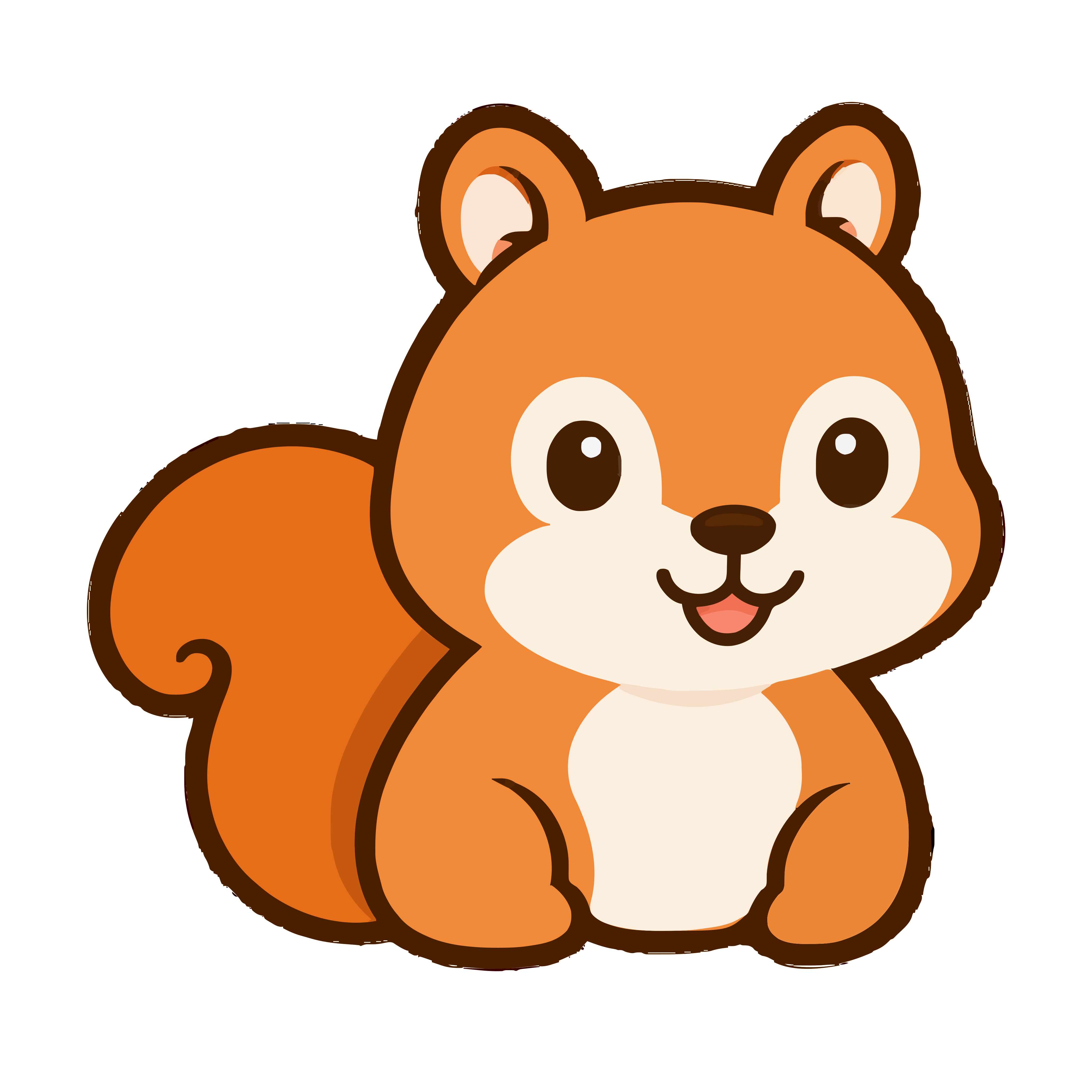 SquiSays squirrel mascot