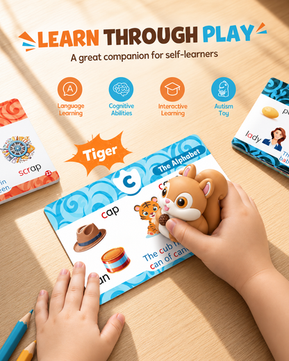 SquiSays™ Squirrel Talking Flash Cards