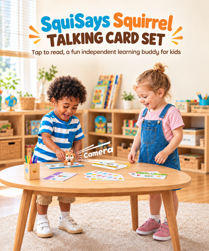 SquiSays™ Squirrel Talking Flash Cards